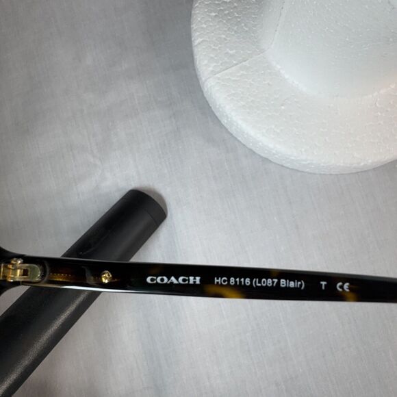 Coach Sunglasses HC 8116 LO87 Blair 500113 Dark Tortoise‎ 56-16-135 - Picture 4 of 8